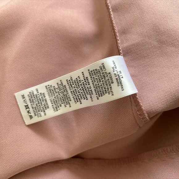 ASOS Pink Short Sleeve Midi Square Neck Cocktail Professional Contemporary Dress - Picture 7 of 8